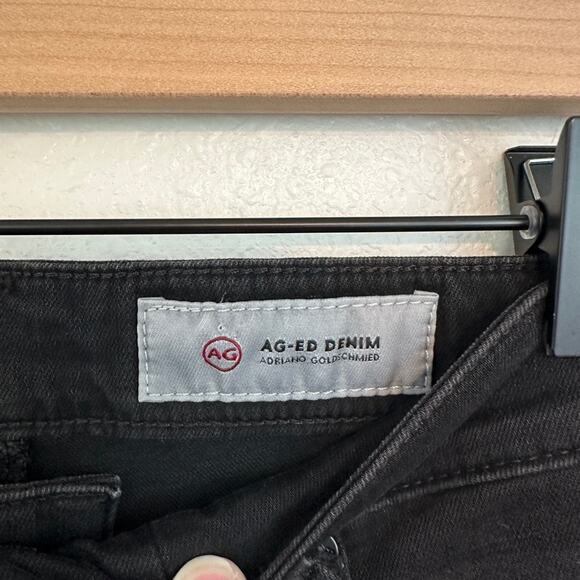 AG Jeans The Farrah Skinny Ankle Distressed Ag-Ed High Rise Pockets Jeans 30R - Picture 6 of 13